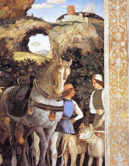 Andrea Mantegna Suite of Cardinal Francesco Sweden oil painting art